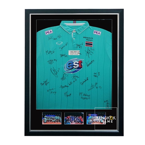 กรอบรูปโชว์เสื้อที่ระลึก